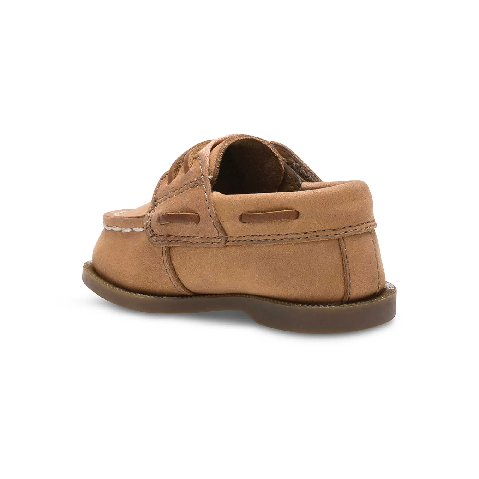 Sperry Little Kid's Authentic Original™ Crib Hook & Loop Boat Shoe Sahara Cheap