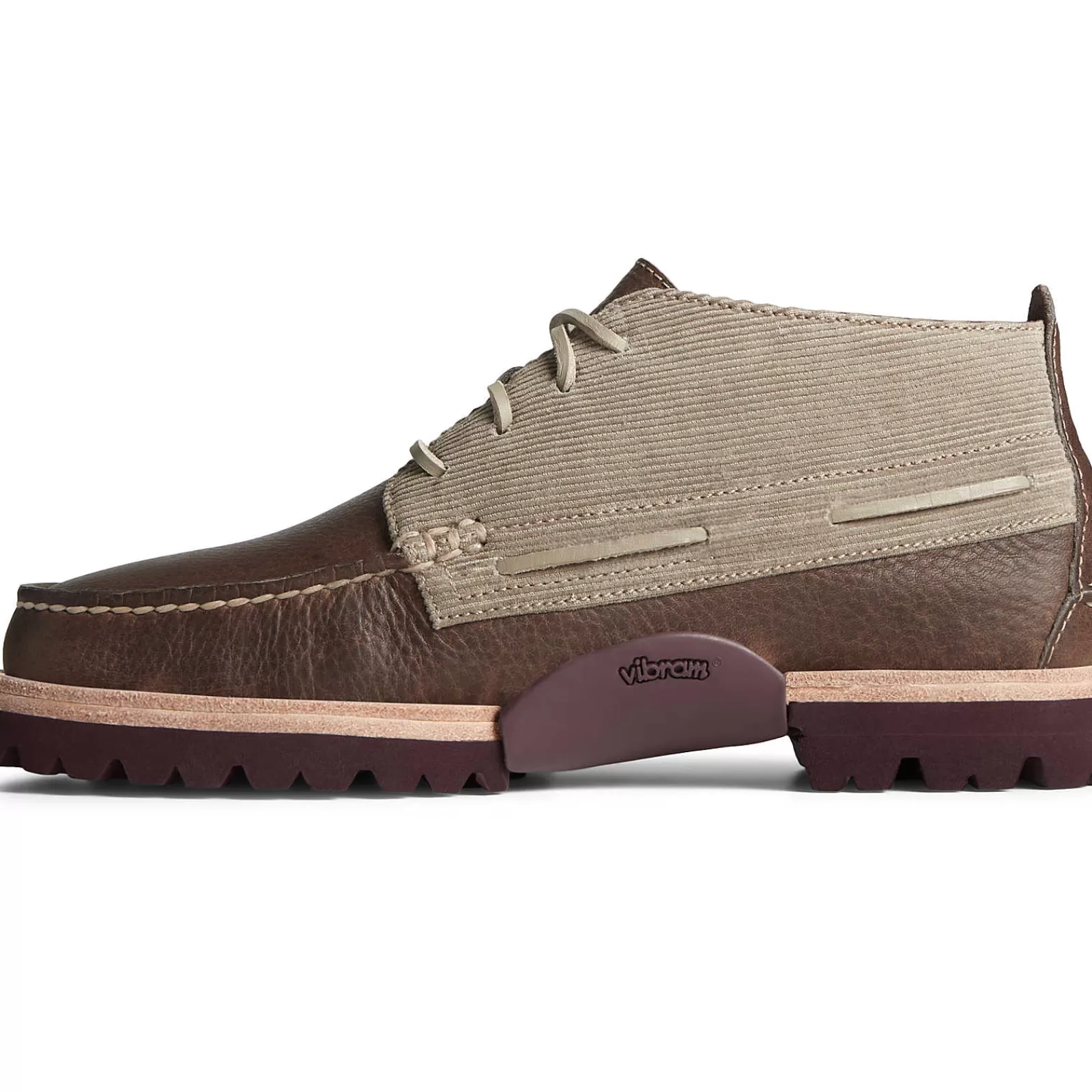 Sperry Men's Authentic Original™ Chukka Corduroy Boot Taupe Cheap