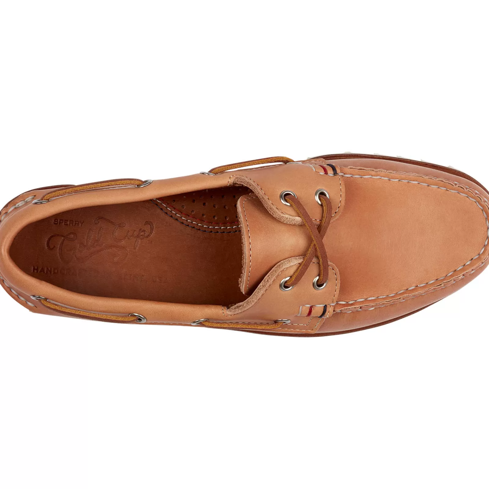 Sperry Men's Gold Cup™ Authentic Original™ Handcrafted in Maine Boat Shoe Natural Sale