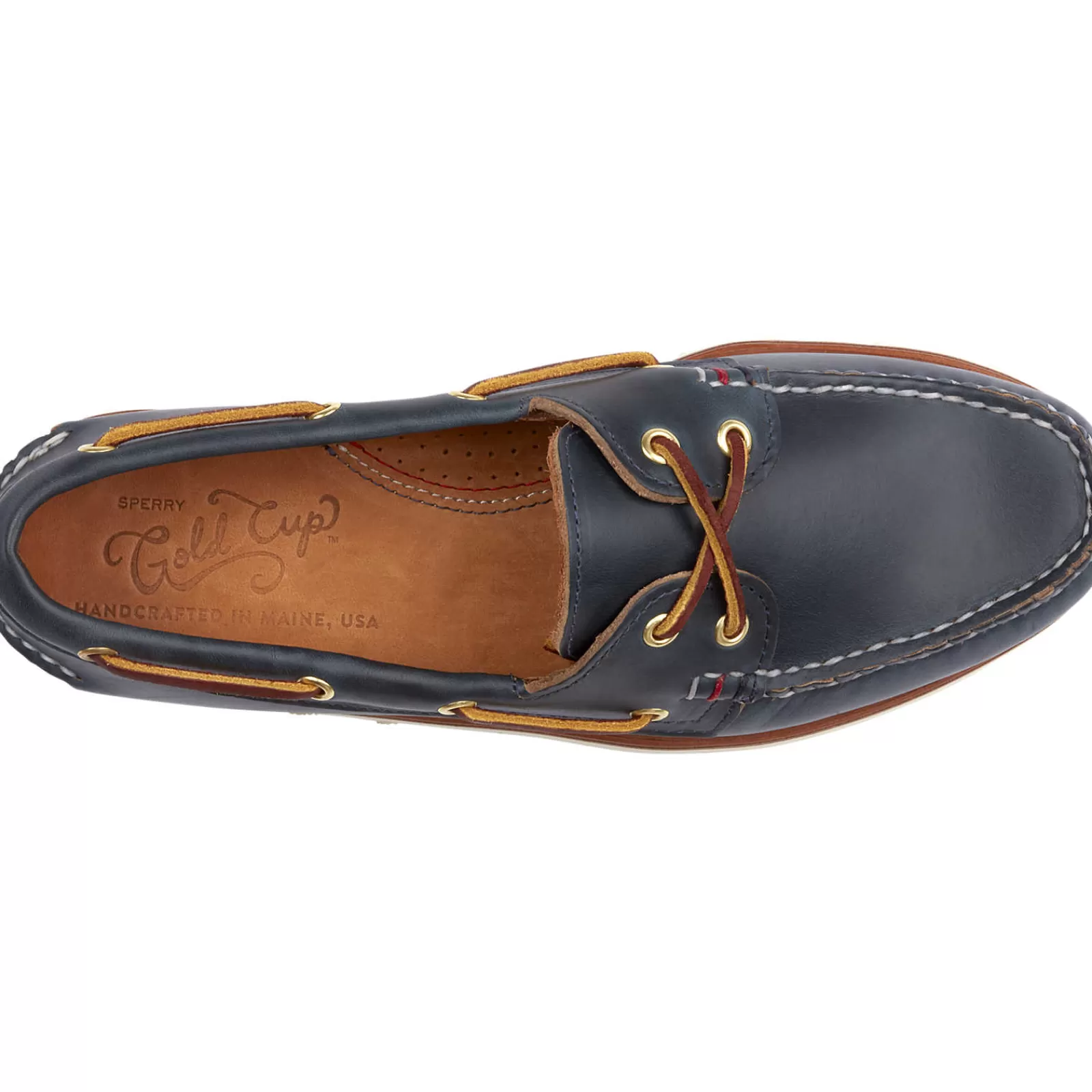 Sperry Men's Gold Cup™ Authentic Original™ Handcrafted in Maine Boat Shoe Navy Outlet