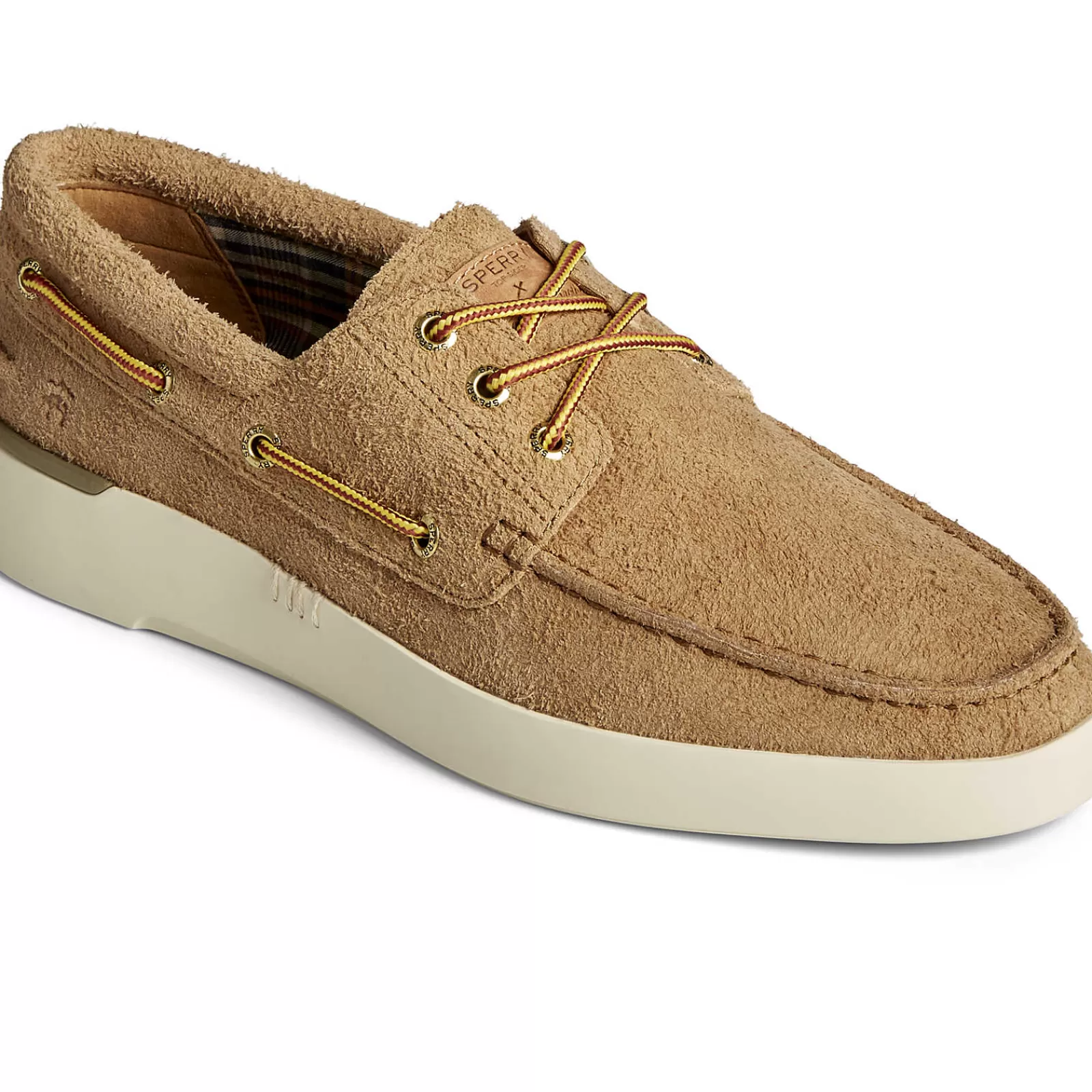 Sperry Men's x Brooks Brothers Authentic Original™ 3-Eye Cup Boat Shoe Tan Outlet