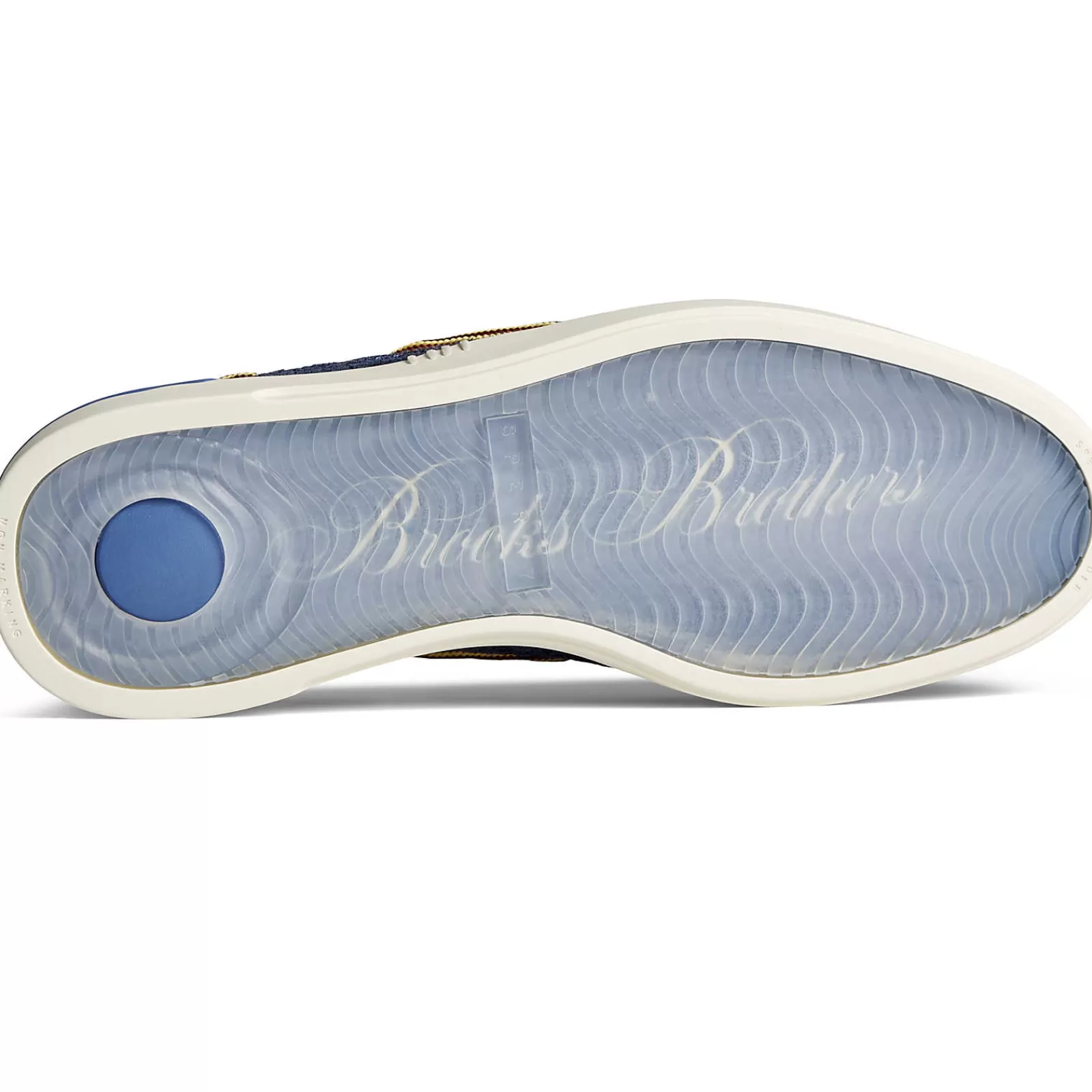 Sperry Men's x Brooks Brothers Authentic Original™ 3-Eye Cup Boat Shoe Navy Cheap