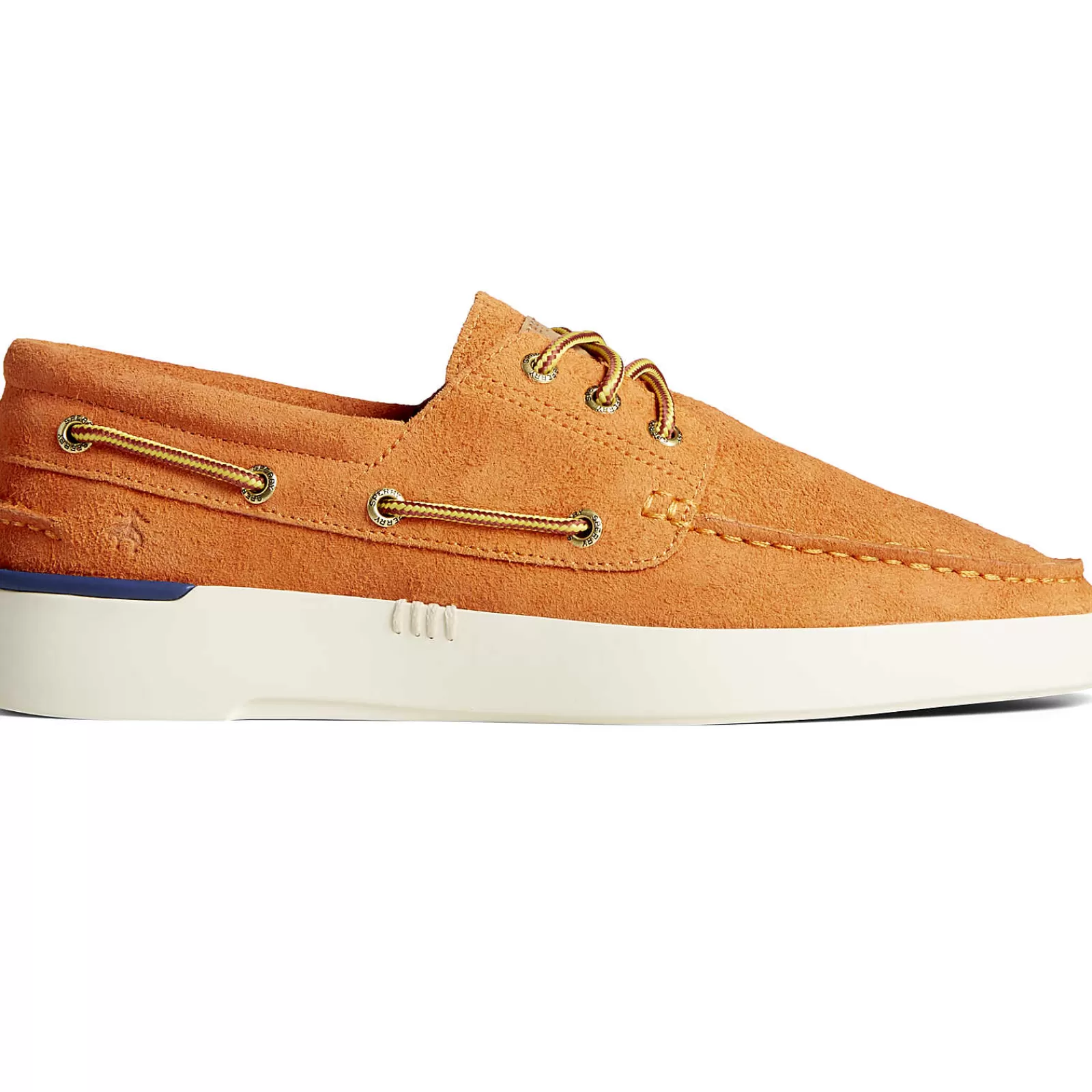 Sperry Men's x Brooks Brothers Authentic Original™ 3-Eye Cup Boat Shoe Orange Outlet