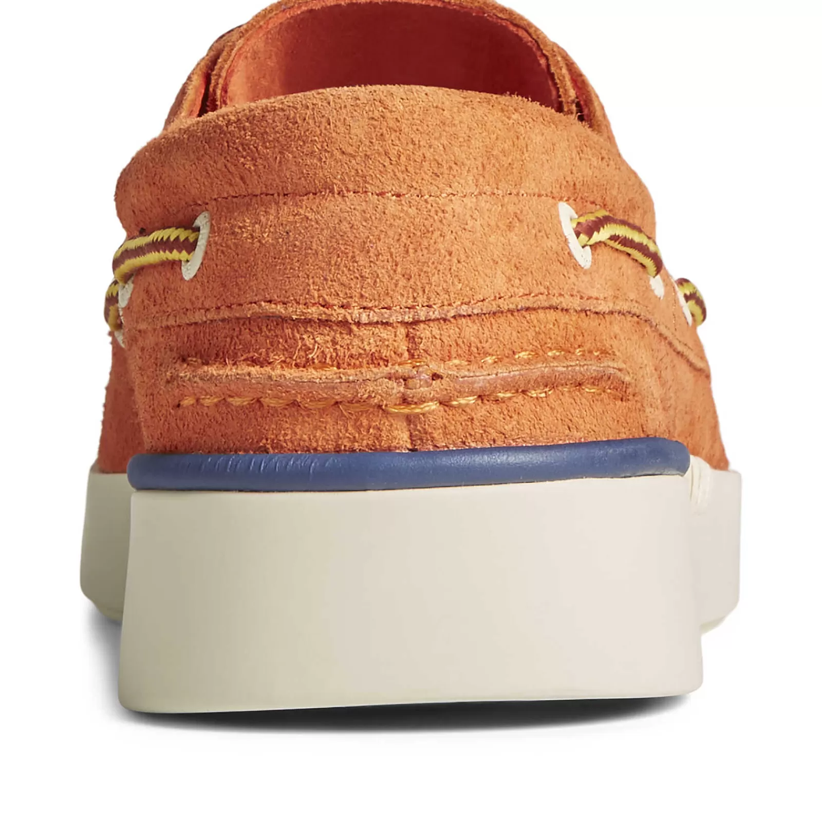 Sperry Men's x Brooks Brothers Authentic Original™ 3-Eye Cup Boat Shoe Orange Outlet