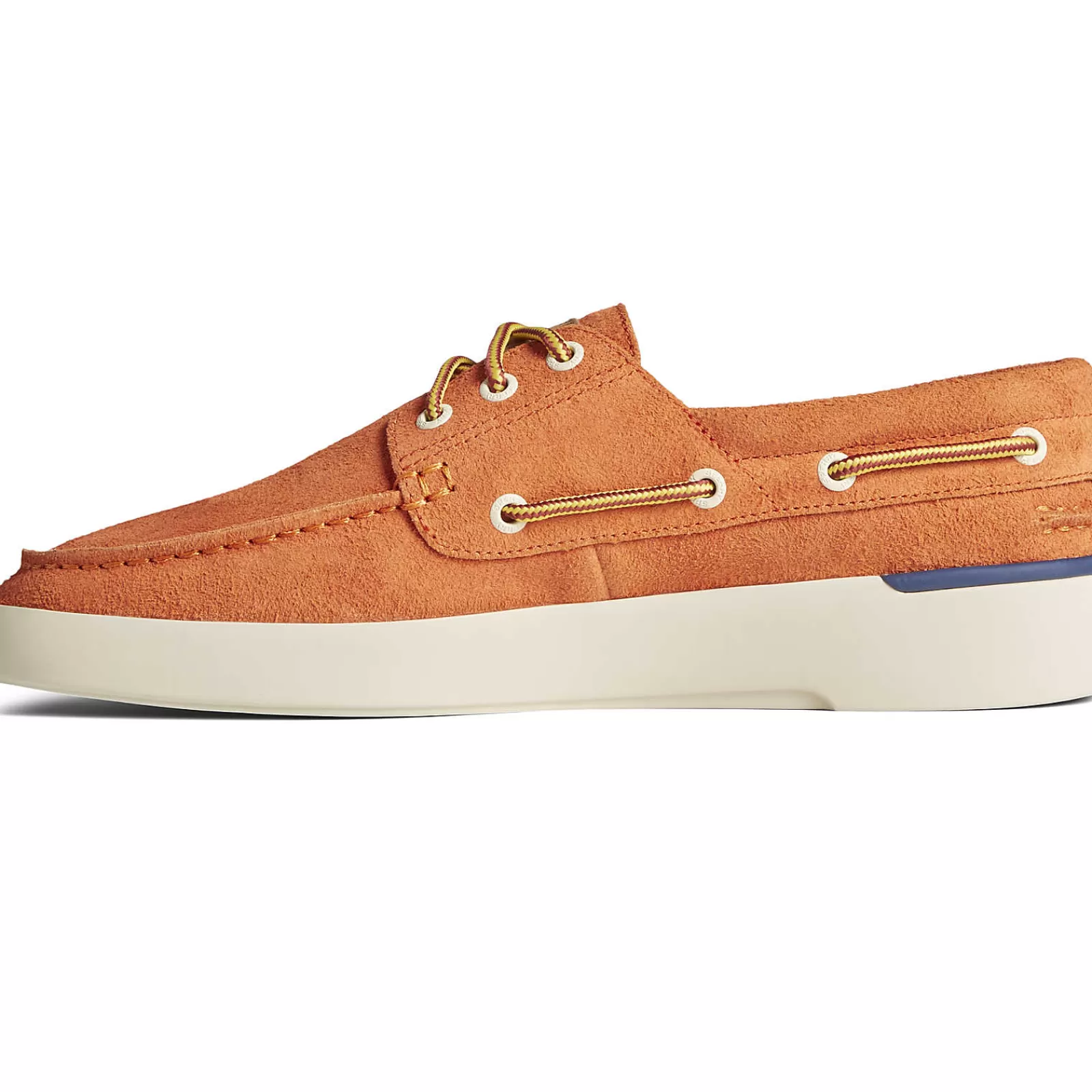 Sperry Men's x Brooks Brothers Authentic Original™ 3-Eye Cup Boat Shoe Orange Outlet