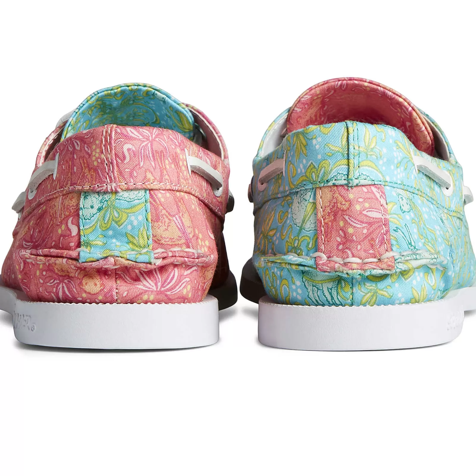 Sperry Men's x Brooks Brothers Authentic Original™ Boat Shoe Pink Multi Flash Sale