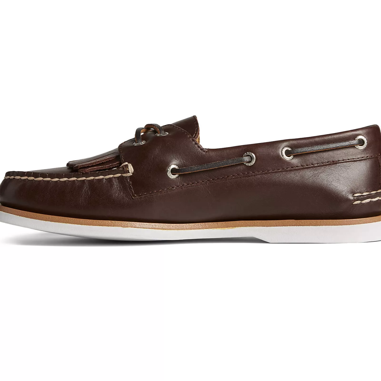 Sperry Men's x Brooks Brothers Authentic Original™ Kiltie Boat Shoe Classic Brown Outlet