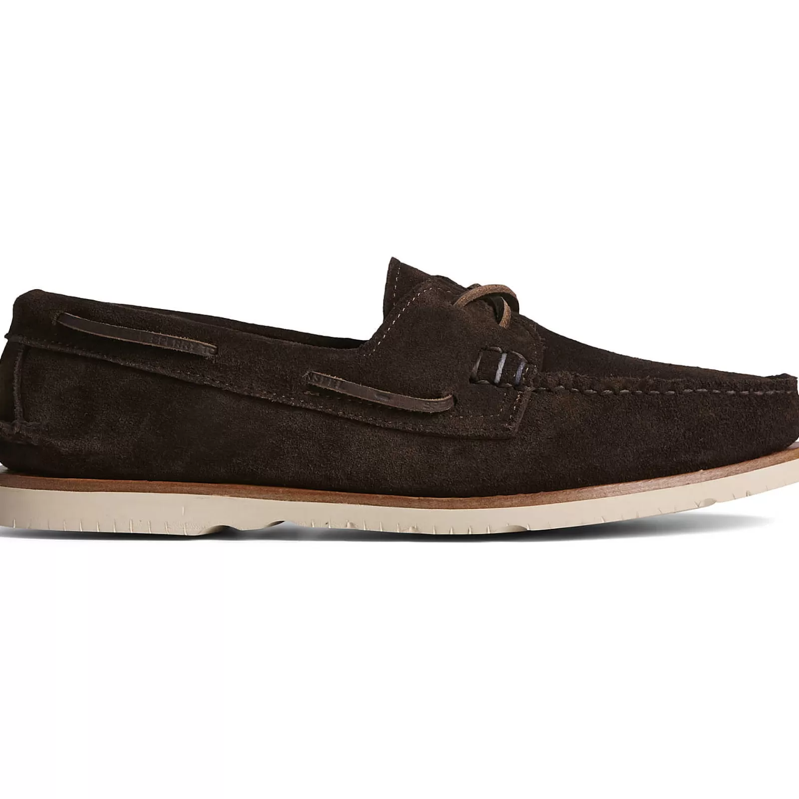 Sperry Men's x Sunspel Authentic Original™ Suede Boat Shoe Ameretto Clearance