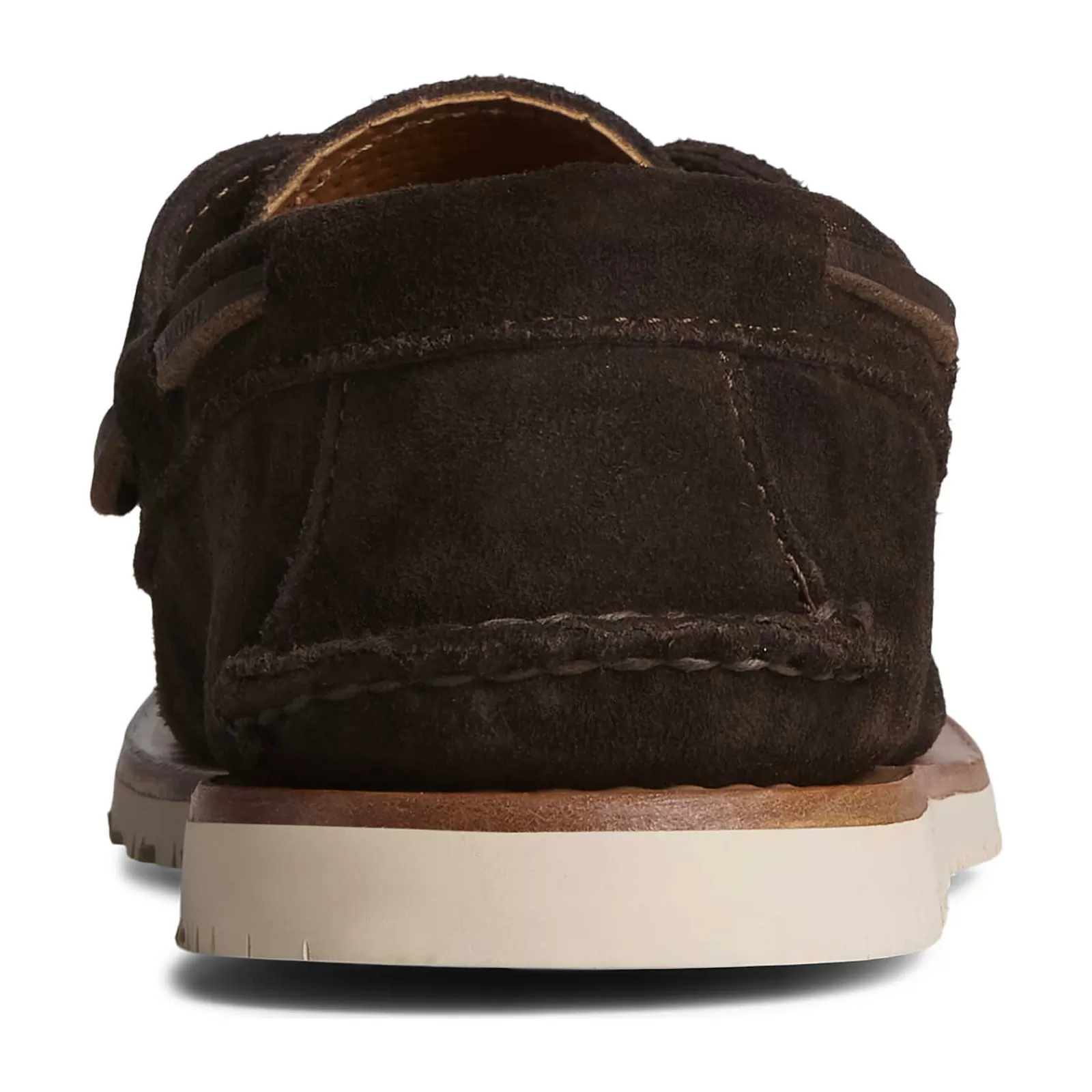 Sperry Men's x Sunspel Authentic Original™ Suede Boat Shoe Ameretto Clearance