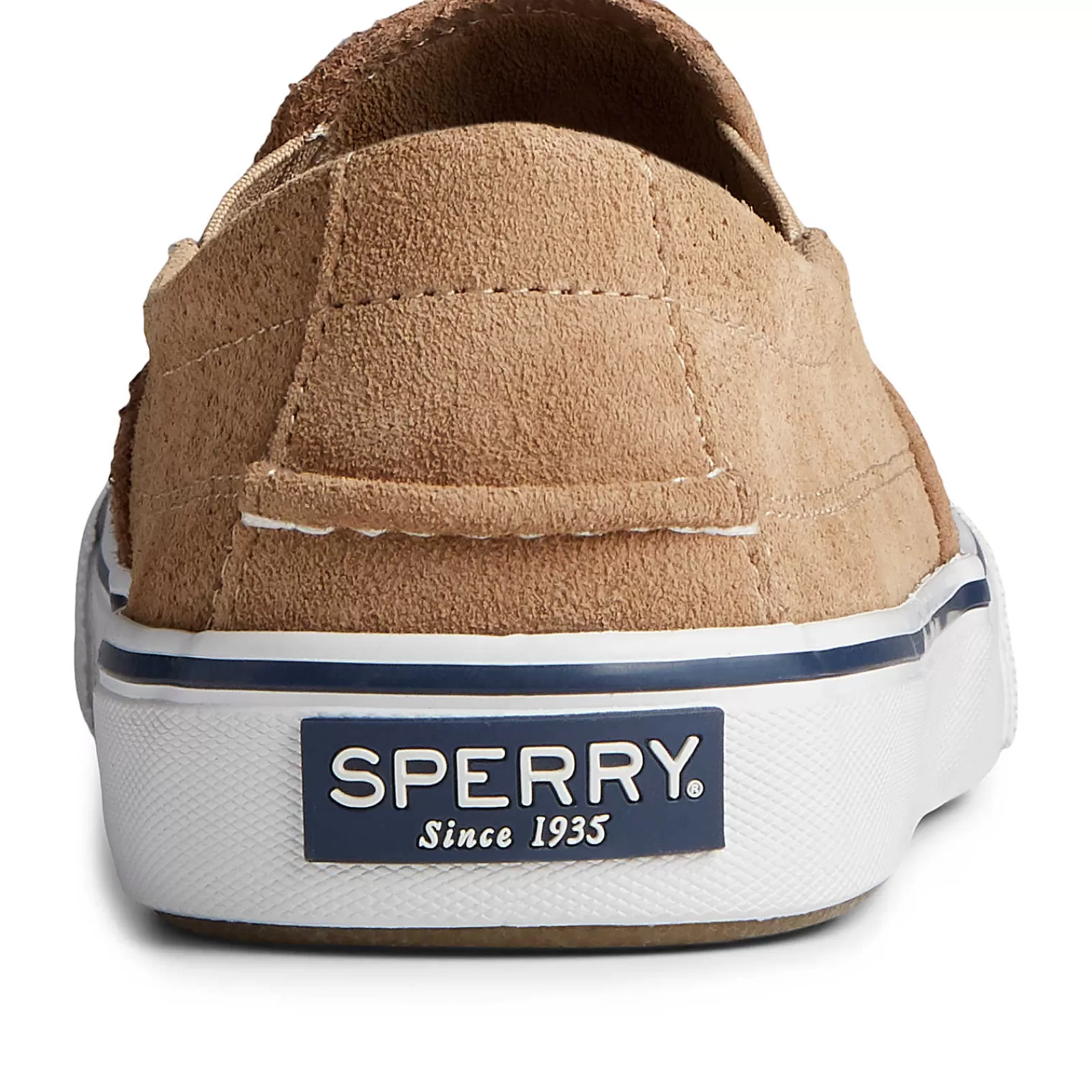 Sperry Men's Striper II Twin Gore Perforated Slip On Sneaker Tan Hot