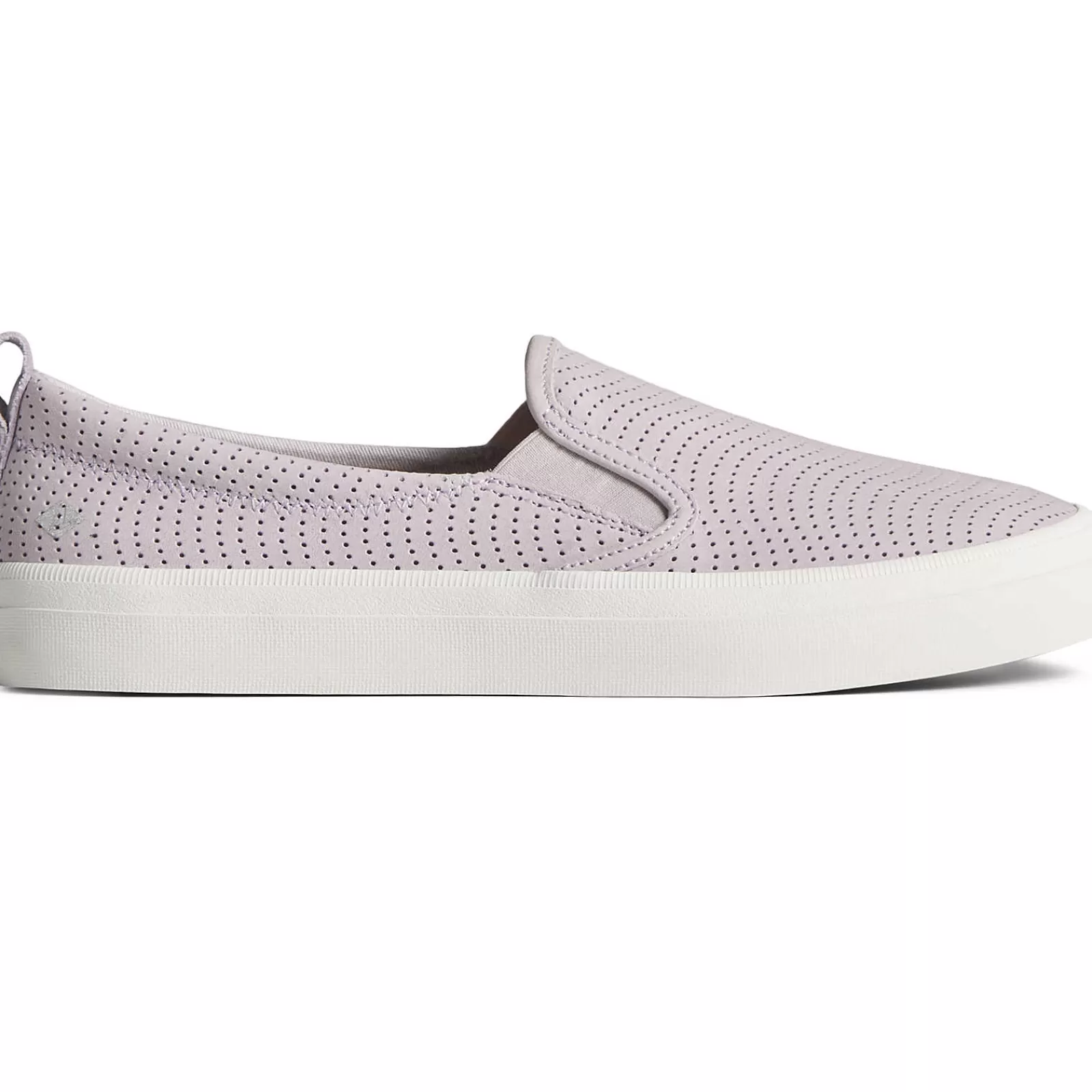 Sperry Women's Crest Twin Gore Leather Wave Perforated Sneaker Lilac Best