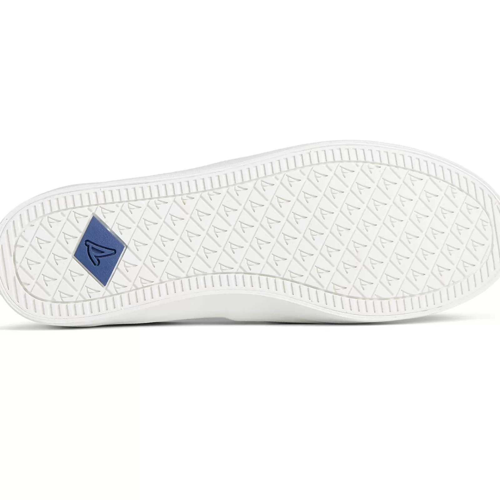 Sperry Women's Crest Twin Gore Perforated Leather Slip On Sneaker White Fashion