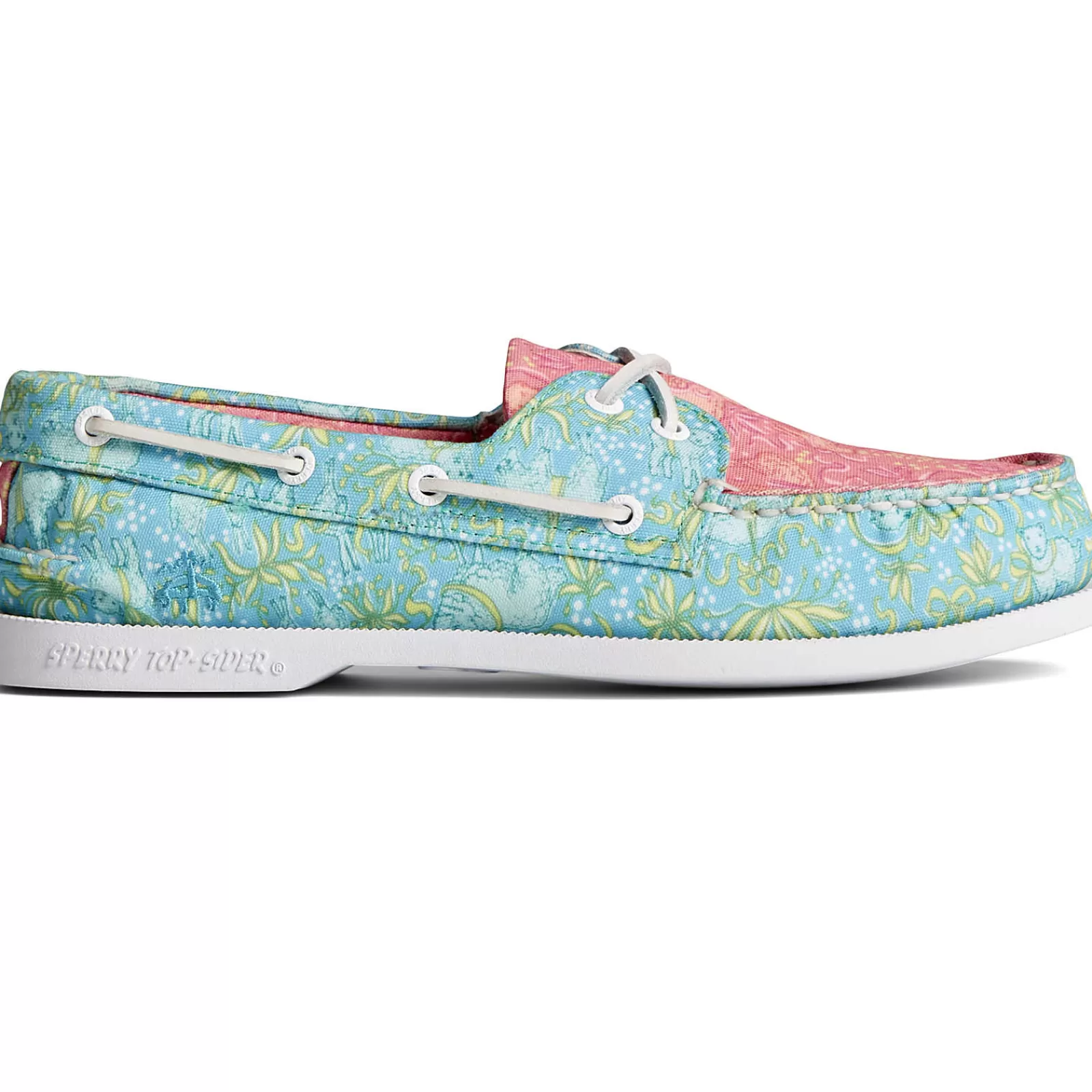 Sperry Women's x Brooks Brothers Authentic Original™ Boat Shoe Pink Multi Cheap